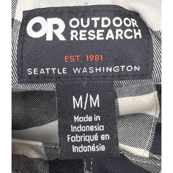 Outdoor Research Kulshan Plaid Flannel Tunic Shirt NWT Size Medium - Picture 10 of 10